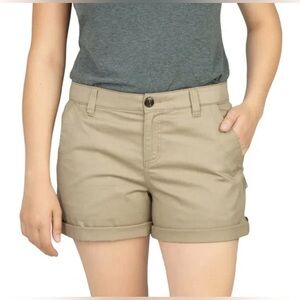 NWT Boston Traders Women's Cargo Shorts Tan 8